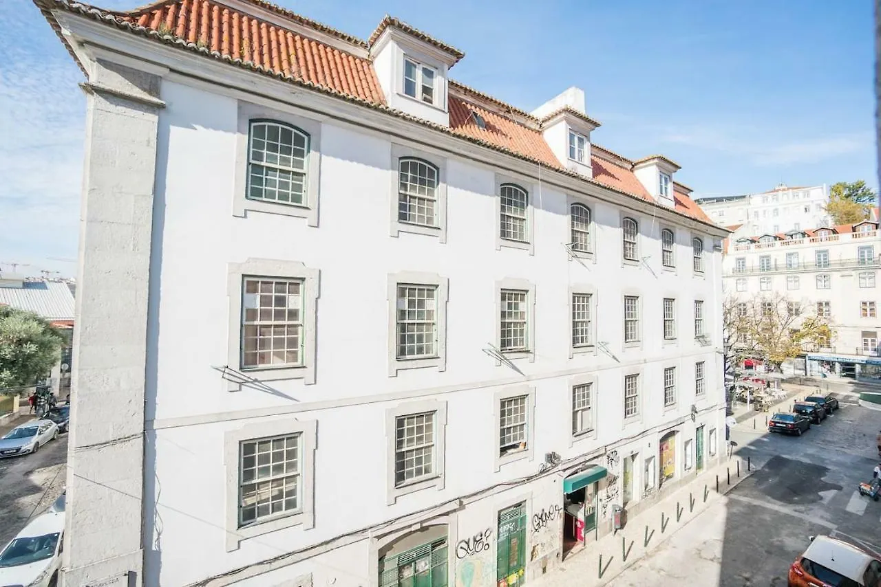 Spacious & Bright Apartment In Cais Sodre Lisboa البرتغال